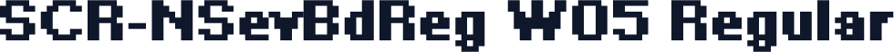 SCR-NSevBdReg W05 Regular