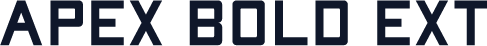 Apex Bold Ext