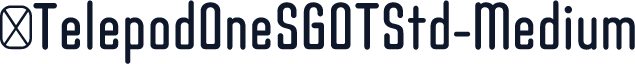 ☞TelepodOneSGOTStd-Medium
