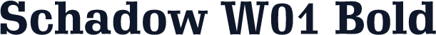 Schadow W01 Bold