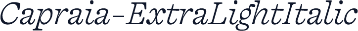 Capraia-ExtraLightItalic