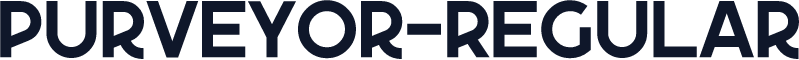 Purveyor-Regular
