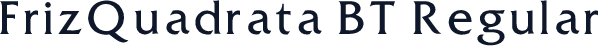 FrizQuadrata BT Regular