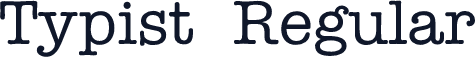 Typist Regular