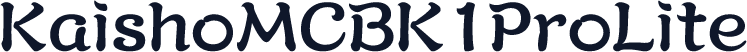 KaishoMCBK1ProLite