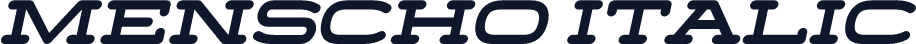 Menscho Italic