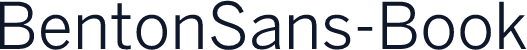 BentonSans-Book