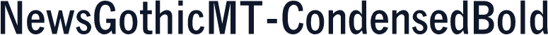 NewsGothicMT-CondensedBold