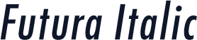Futura Italic