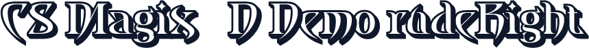 CS Magix 3D Demo rudeRight