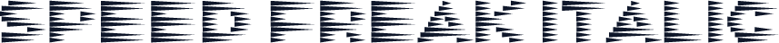 Speed Freak Italic