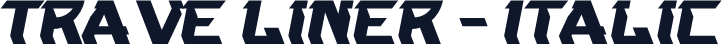 Trave Liner - Italic