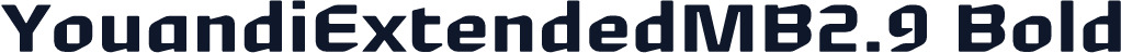 YouandiExtendedMB2.9 Bold