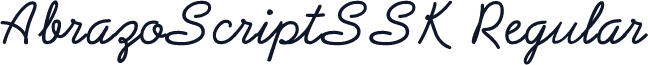AbrazoScriptSSK Regular