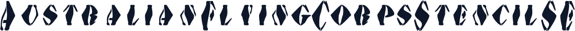 AustralianFlyingCorpsStencilSE