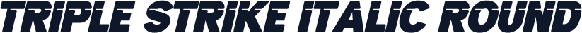 Triple Strike Italic Round
