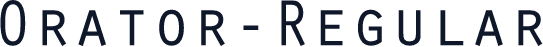 Orator-Regular
