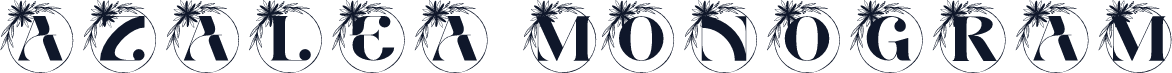 Azalea Monogram