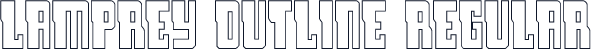 Lamprey Outline Regular