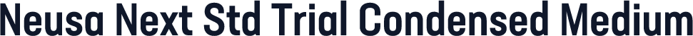 Neusa Next Std Trial Condensed Medium