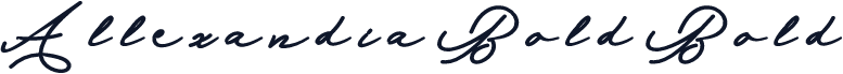 Allexandia Bold Bold
