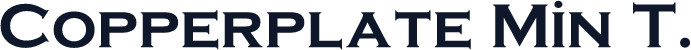 Copperplate Min T.