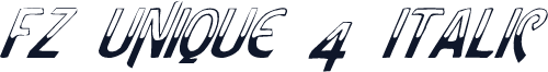 FZ UNIQUE 4 ITALIC