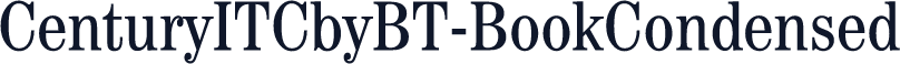 CenturyITCbyBT-BookCondensed