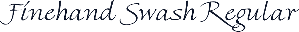 Finehand Swash Regular