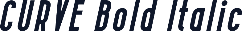 CURVE Bold Italic