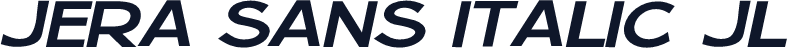 Jera Sans Italic JL