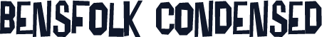 Bensfolk Condensed