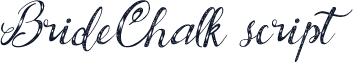 BrideChalk script
