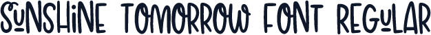 Sunshine Tomorrow Font Regular