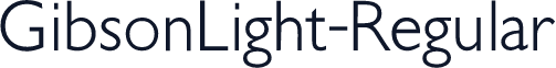 GibsonLight-Regular