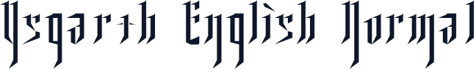 Ysgarth English Normal