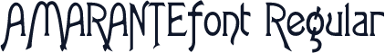AMARANTEfont Regular