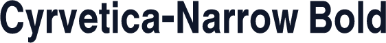 Cyrvetica-Narrow Bold