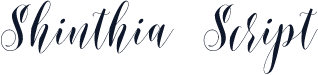 Shinthia Script