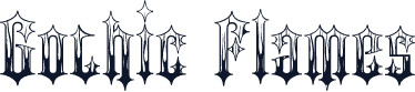 Gothic Flames