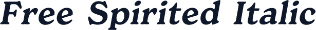 Free Spirited Italic