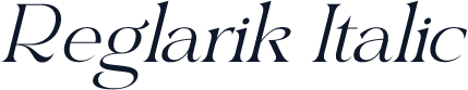 Reglarik Italic
