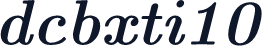 dcbxti10