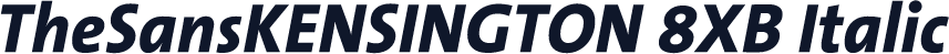 TheSansKENSINGTON 8XB Italic