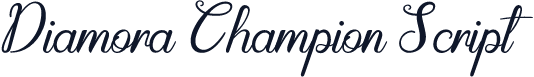 Diamora Champion Script