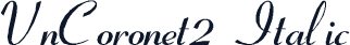 VnCoronet2 Italic
