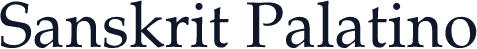 Sanskrit Palatino