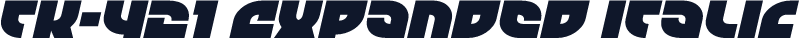 TK-421 Expanded Italic