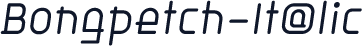 Bongpetch-Italic