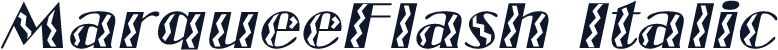 MarqueeFlash Italic